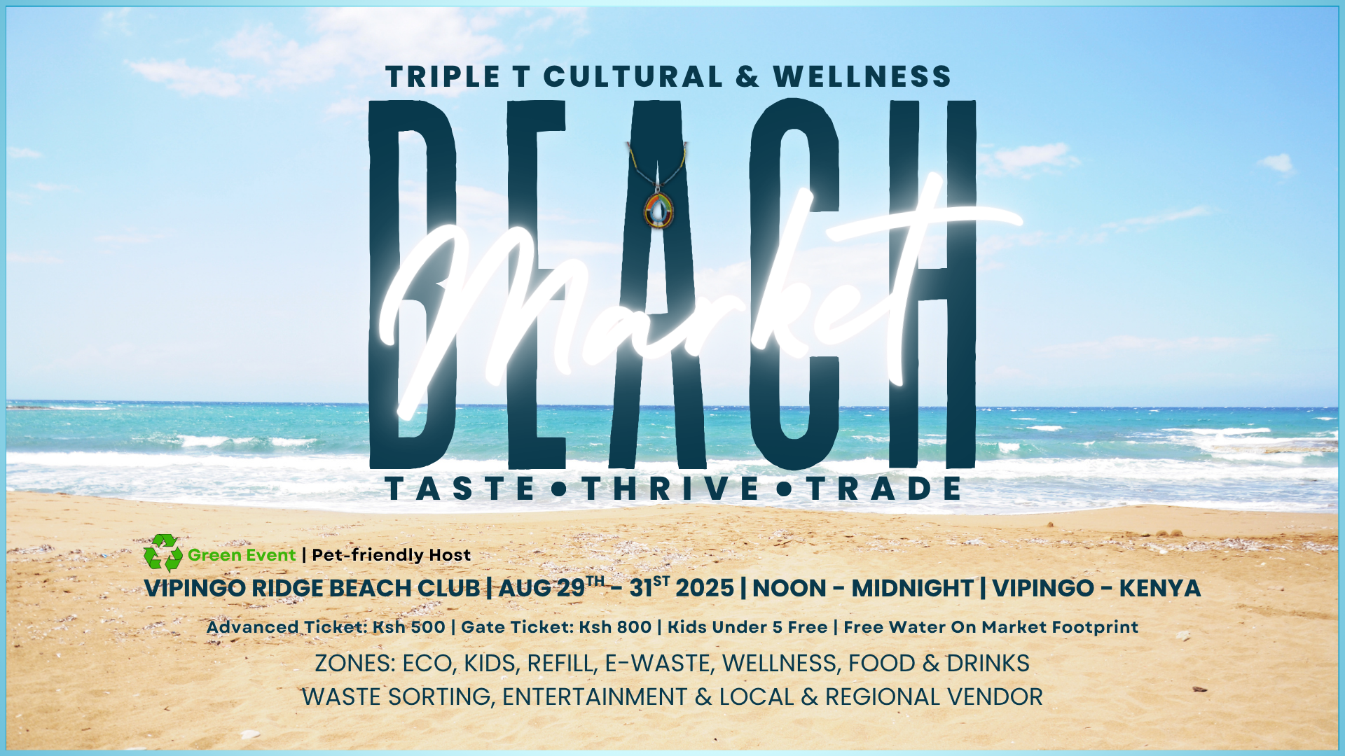 Triple T Cultural & Wellness Beach Market - Kenya